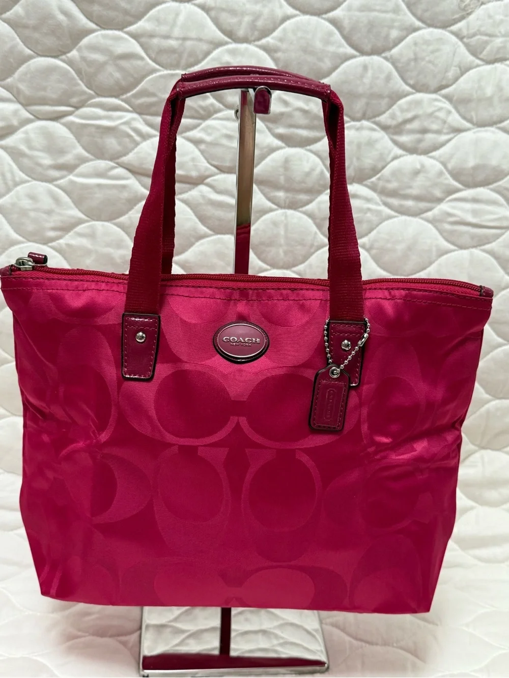Coach nylon tote